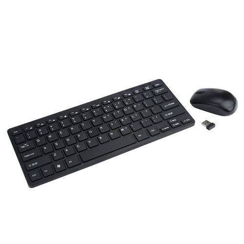 Mini Clavier Sans Fil AZERTY + Souris Optique – Image 4