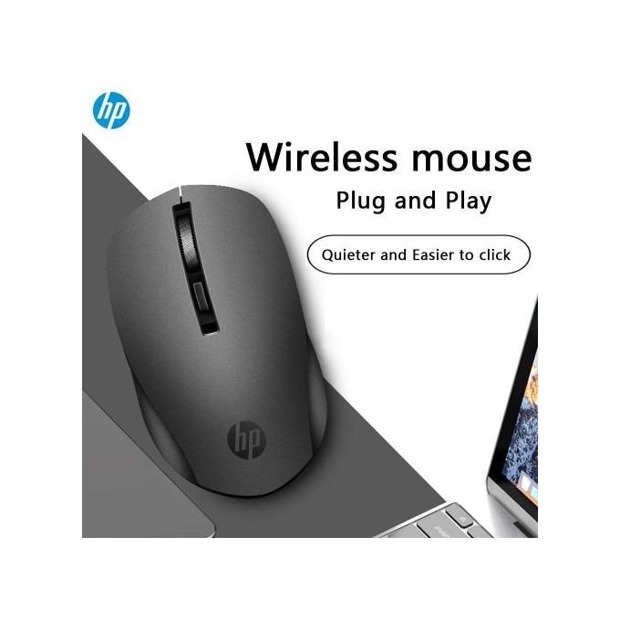 Hp Souris HP S1000 Plus Silencieux USB Sans Fil-noir – Image 4