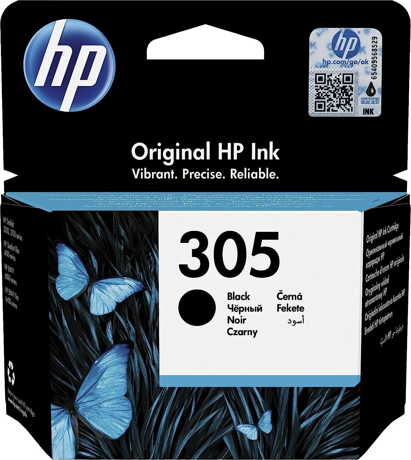 Hp Cartouche D'encre 305 Noir