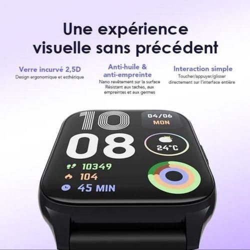 Oraimo Watch 4 Plus 2.01 HD IP68 Osw-801 - Montre Connecté Noir – Image 4