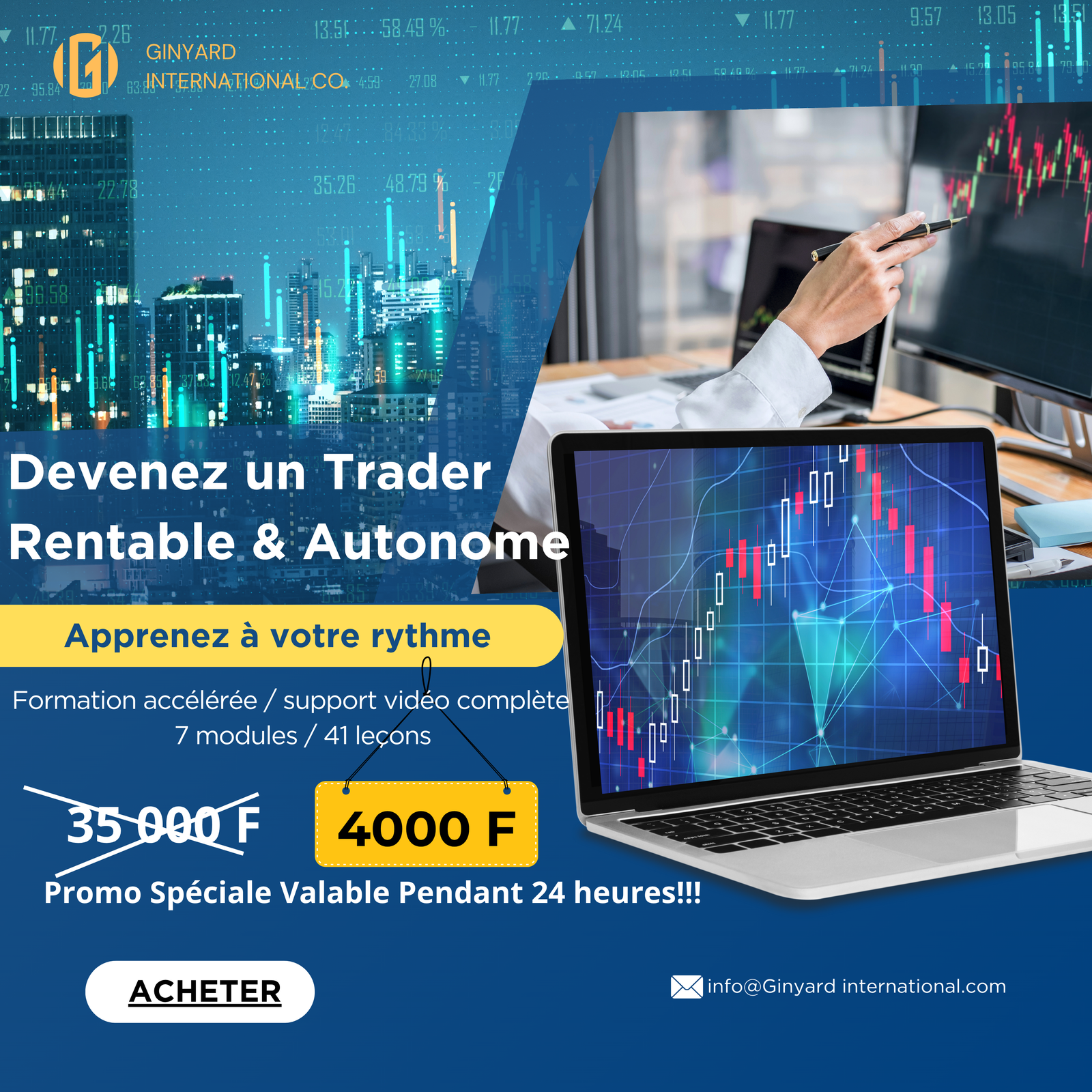 Devenez un Trader Rentable & Autonome